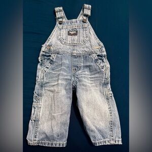 OshKosh B'gosh Blue Denim Overalls Classic Style